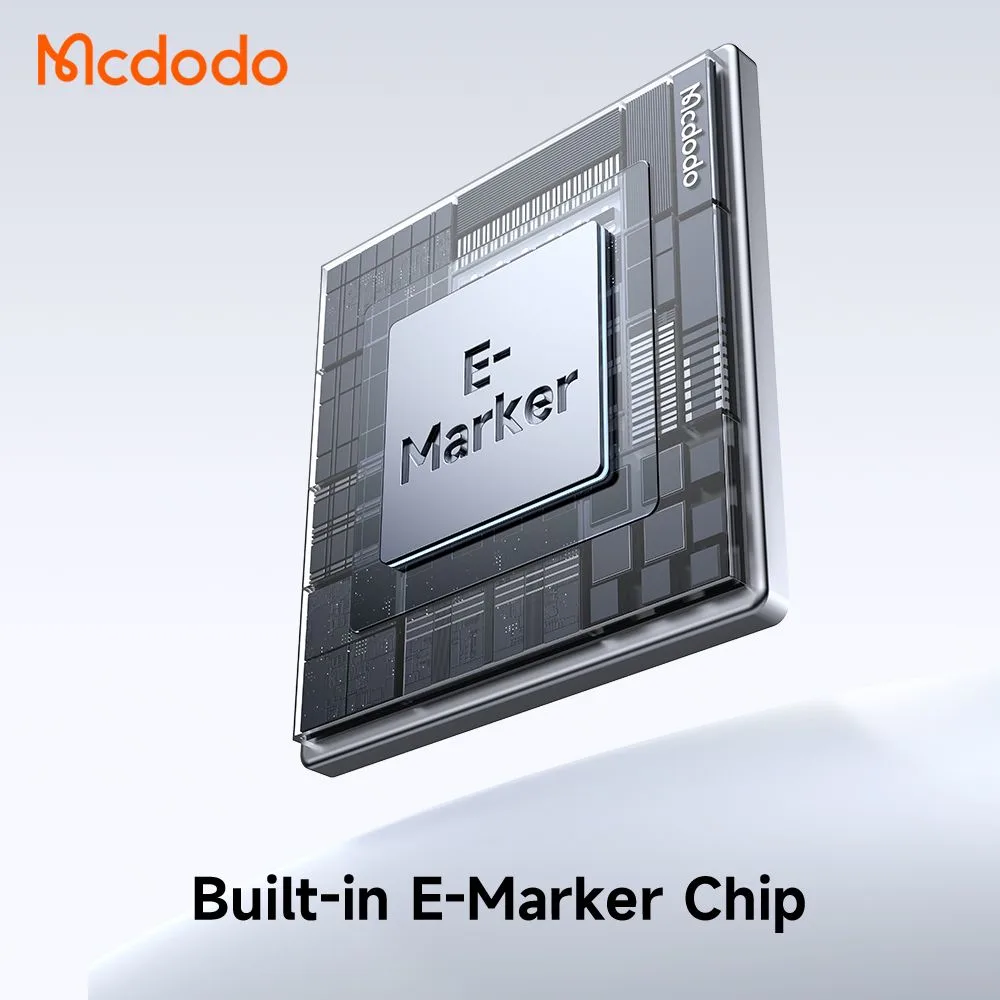 کابل شارژ 100وات 5 آمپر Type-c به Type-c رقص نور دار 1.2 متر برند مک دودو مدل Mcdodo CA-8200