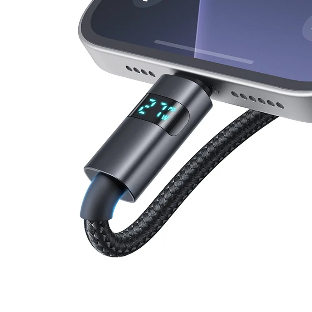 کابل شارژ 100وات 5 آمپر Type-c به Type-c نمایشگر دار 1.2 متر برند مک دودو مدل Mcdodo CA-5610