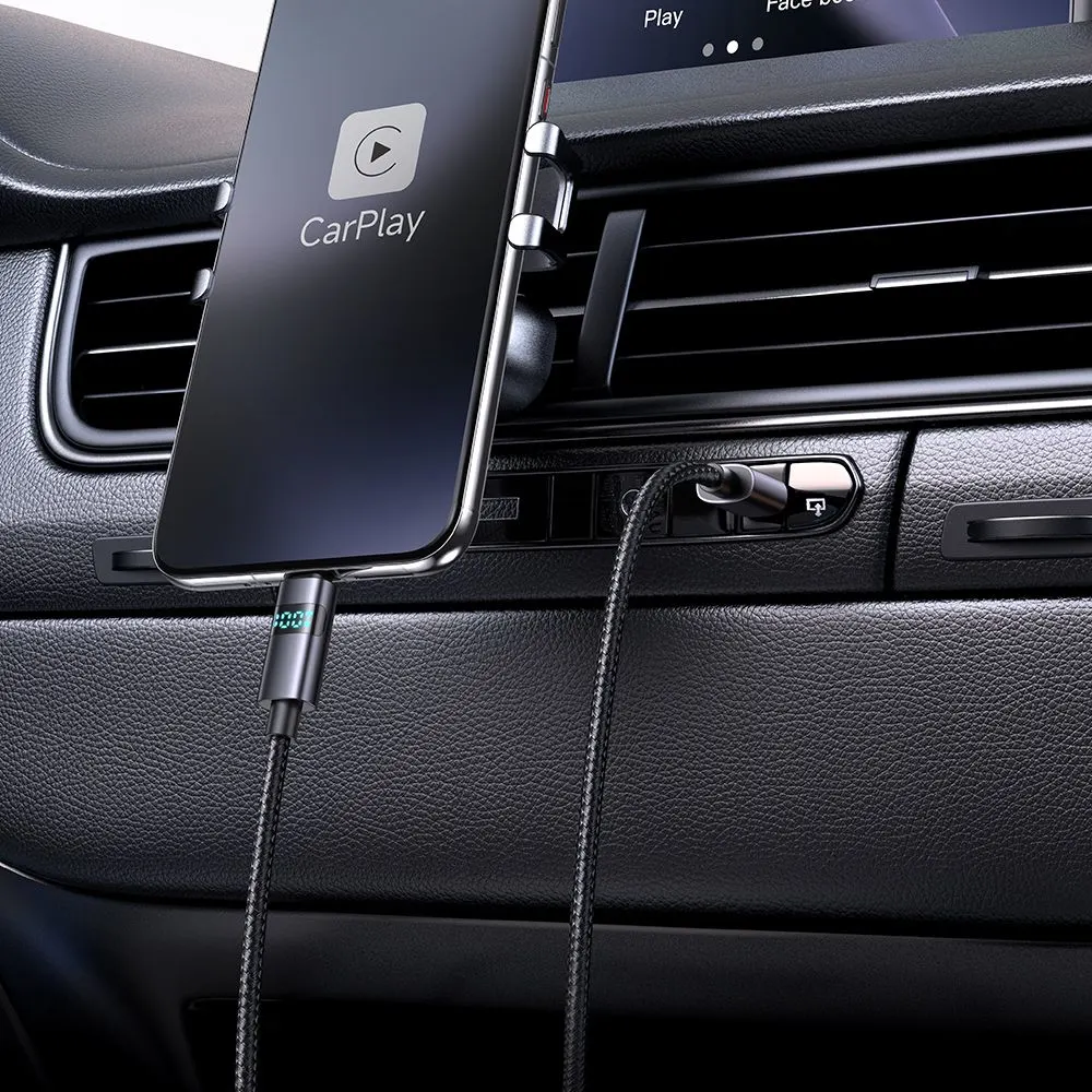 کابل شارژ 100وات 6 آمپر USB-A به Type-C نمایشگر دار 1.2 متر برند Mcdodo مدل CA-6520