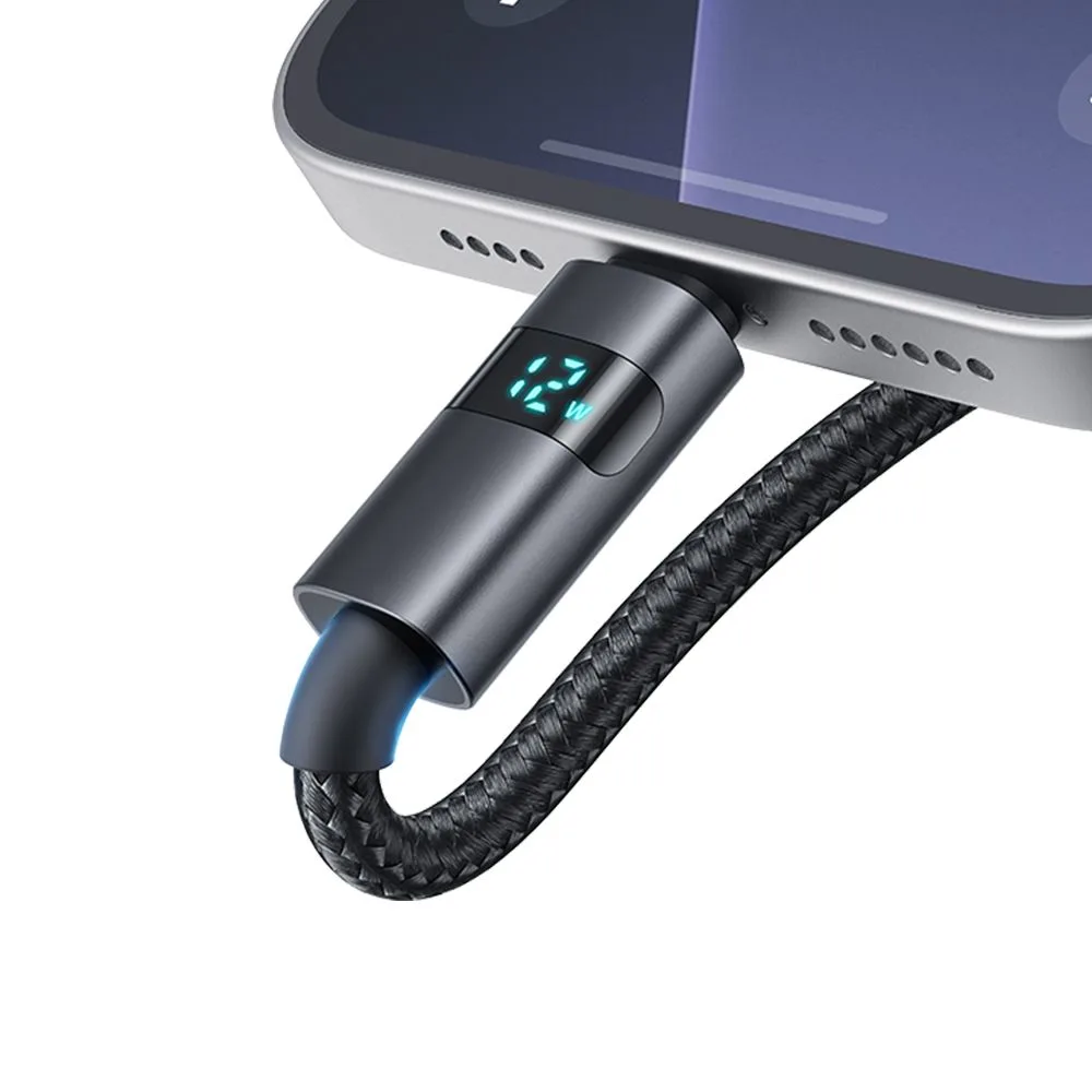 کابل شارژ 3 آمپر USB-A به Lightning نمایشگر دار 1.2 متر برند Mcdodo مدل Mcdodo CA-6490