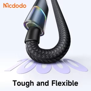 کابل شارژ 36وات 3 آمپر Type-c به Lightning رقص نور دار 1.2 متر برند مک دودو مدل Mcdodo CA-8190