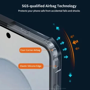 کریستال شیلد شفاف Samsung Galaxy S25 Edge مارک XUNDD سری Beatle