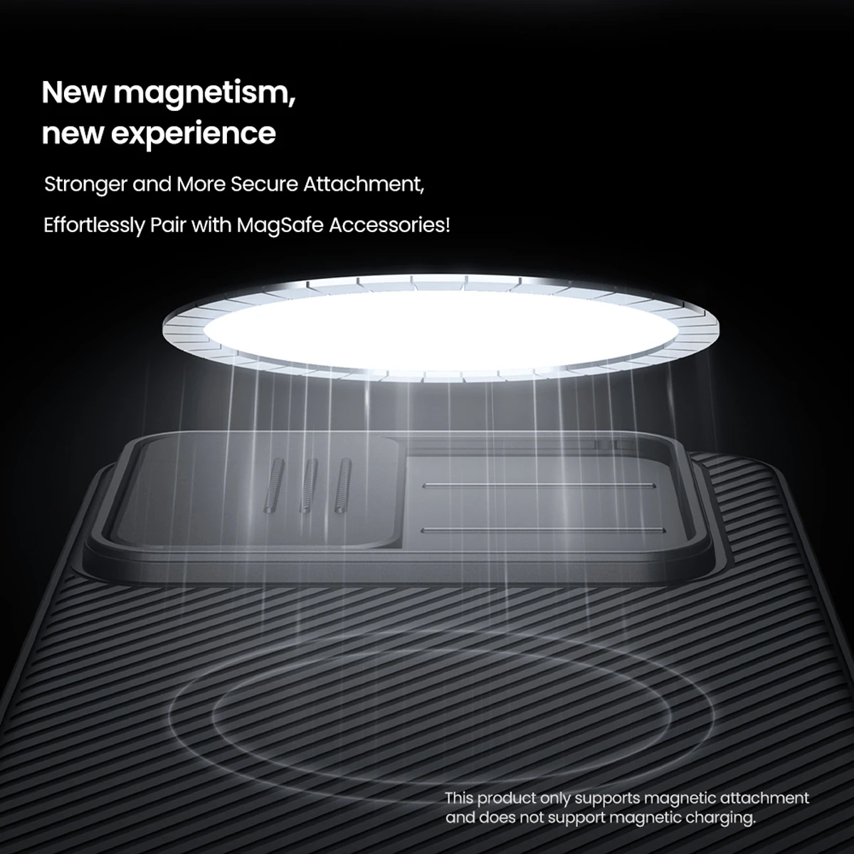 گارد ضد ضربه مگنتی Samsung Galaxy A17 مارک نیلکین مدل Camshield Pro Magnetic