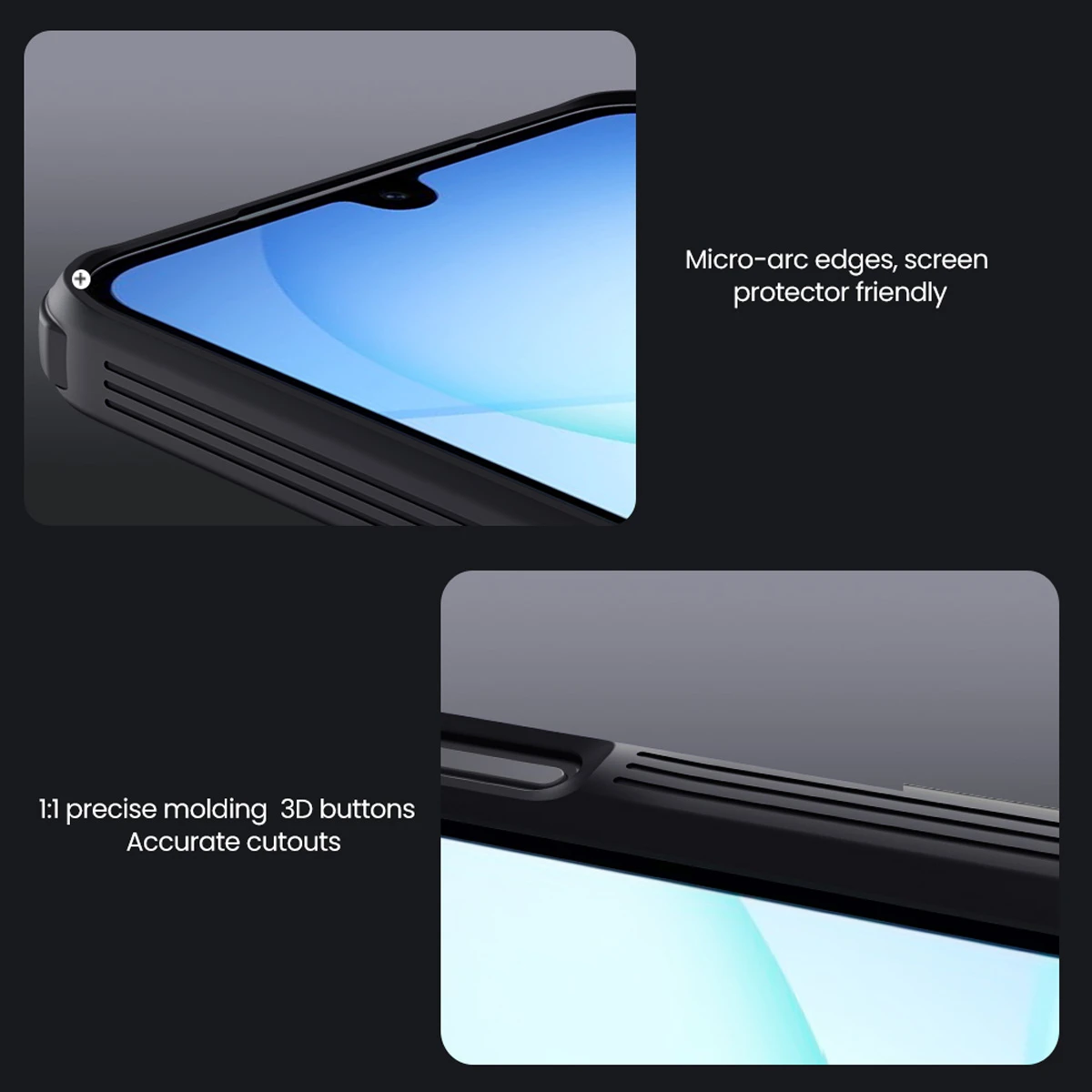 گارد ضد ضربه مگنتی Samsung Galaxy M17-F17 مارک نیلکین مدل Camshield Pro Magnetic