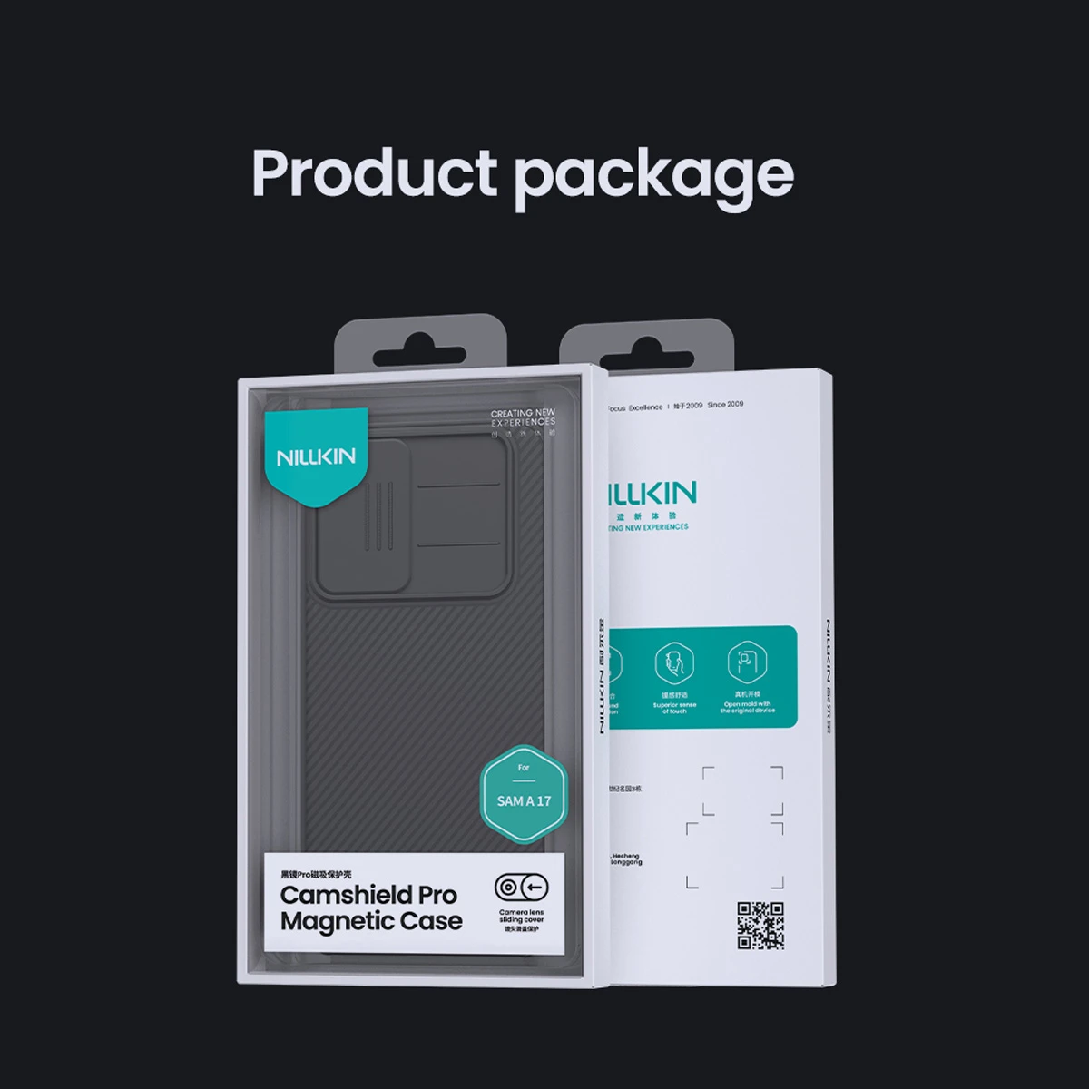 گارد ضد ضربه مگنتی Samsung Galaxy M17-F17 مارک نیلکین مدل Camshield Pro Magnetic