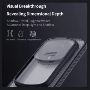 گارد ضدضربه دودی Honor Magic8 Pro مارک نیلکین مدل Camshield Pro Clear