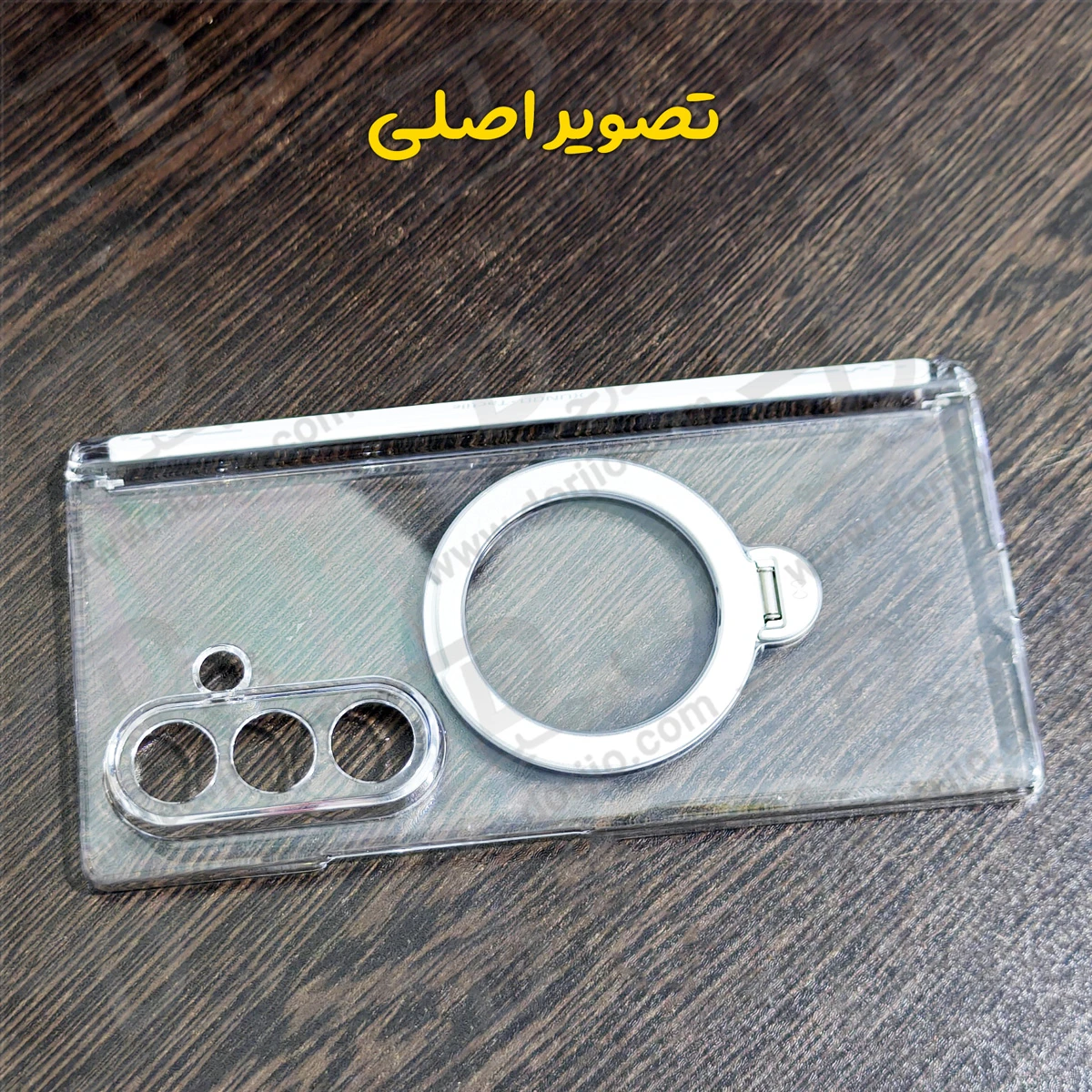 گارد کریستالی با گلس صفحه نمایش بیرونی Samsung Galaxy Z Fold 7 مارک XUNDD سری Ultra-Thin Rotatable