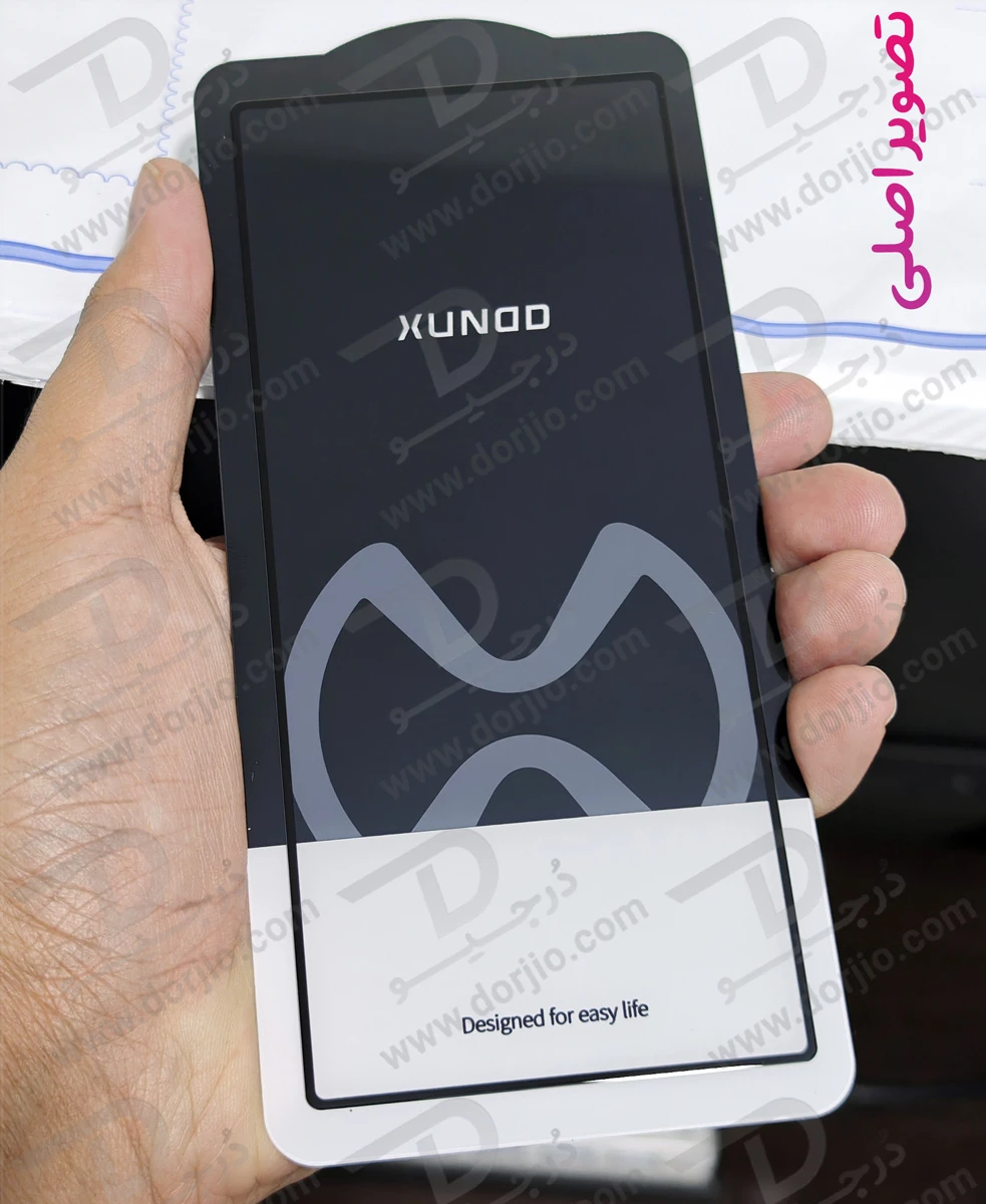 گارد کریستالی با گلس صفحه نمایش بیرونی Samsung Galaxy Z Fold 7 مارک XUNDD سری Ultra-Thin Rotatable