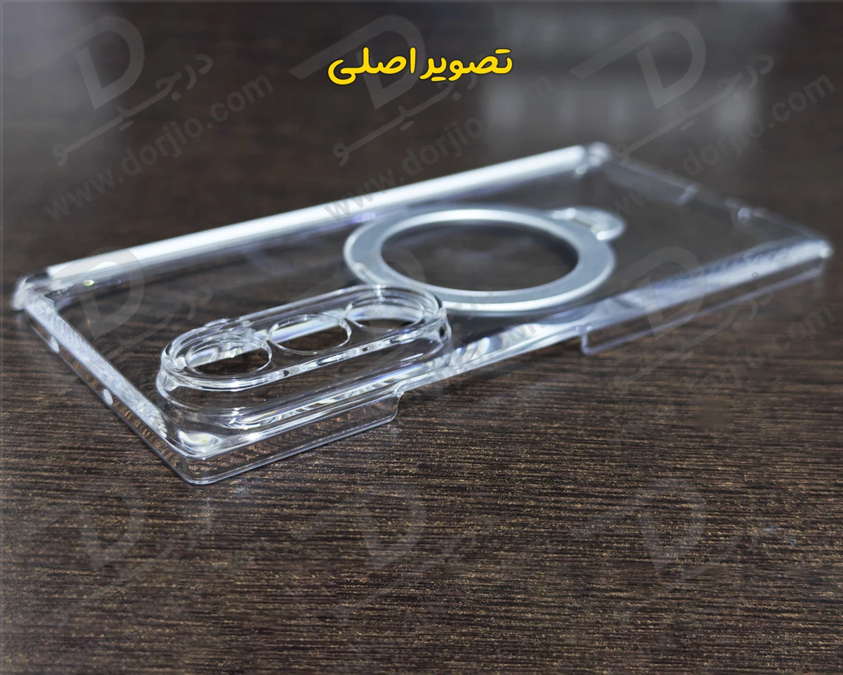 گارد کریستالی با گلس صفحه نمایش بیرونی Samsung Galaxy Z Fold 7 مارک XUNDD سری Ultra-Thin Rotatable