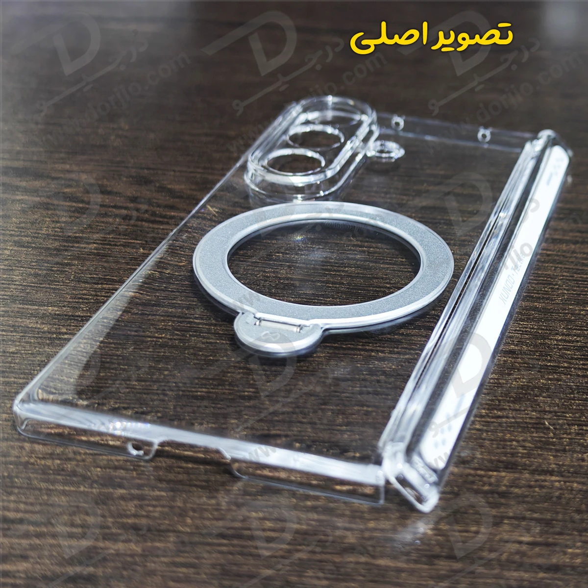 گارد کریستالی با گلس صفحه نمایش بیرونی Samsung Galaxy Z Fold 7 مارک XUNDD سری Ultra-Thin Rotatable