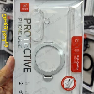 گارد کریستالی با گلس صفحه نمایش بیرونی Samsung Galaxy Z Fold 7 مارک XUNDD سری Ultra-Thin Rotatable