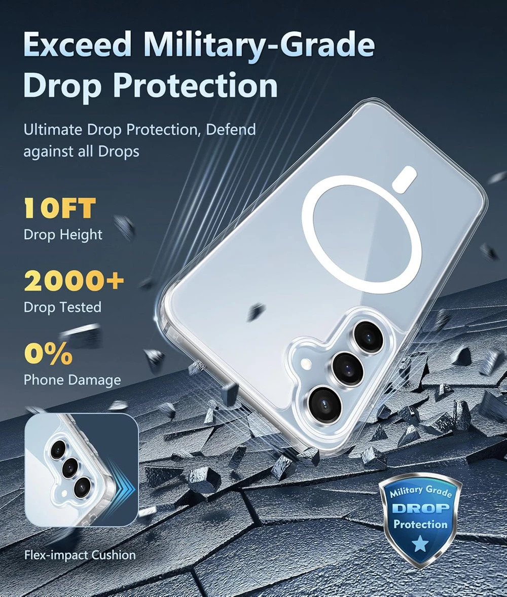 گارد کریستالی مگ سیف Samsung Galaxy S24 FE