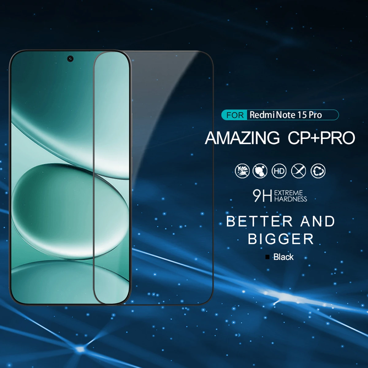 گلس CP+PRO نیلکین Xiaomi Redmi Note 15 Pro گلس CP+PRO نیلکین Xiaomi Redmi Note 15 Pro