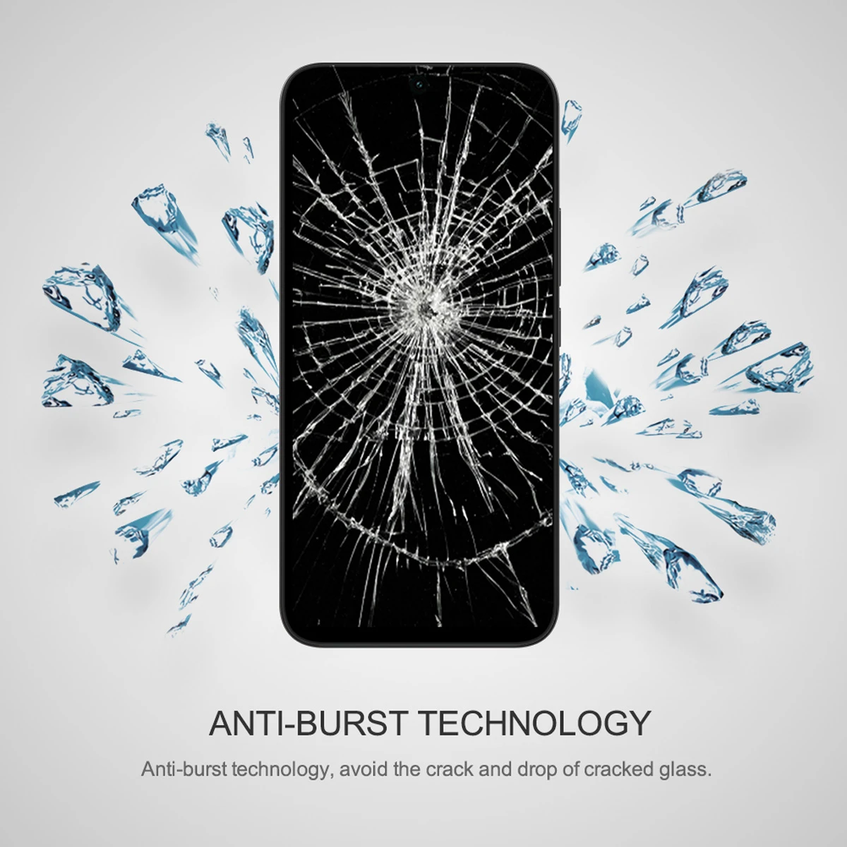 گلس شیشه ای Xiaomi Redmi Note 15 Pro 5G مارک نیلکین مدل CP+PRO