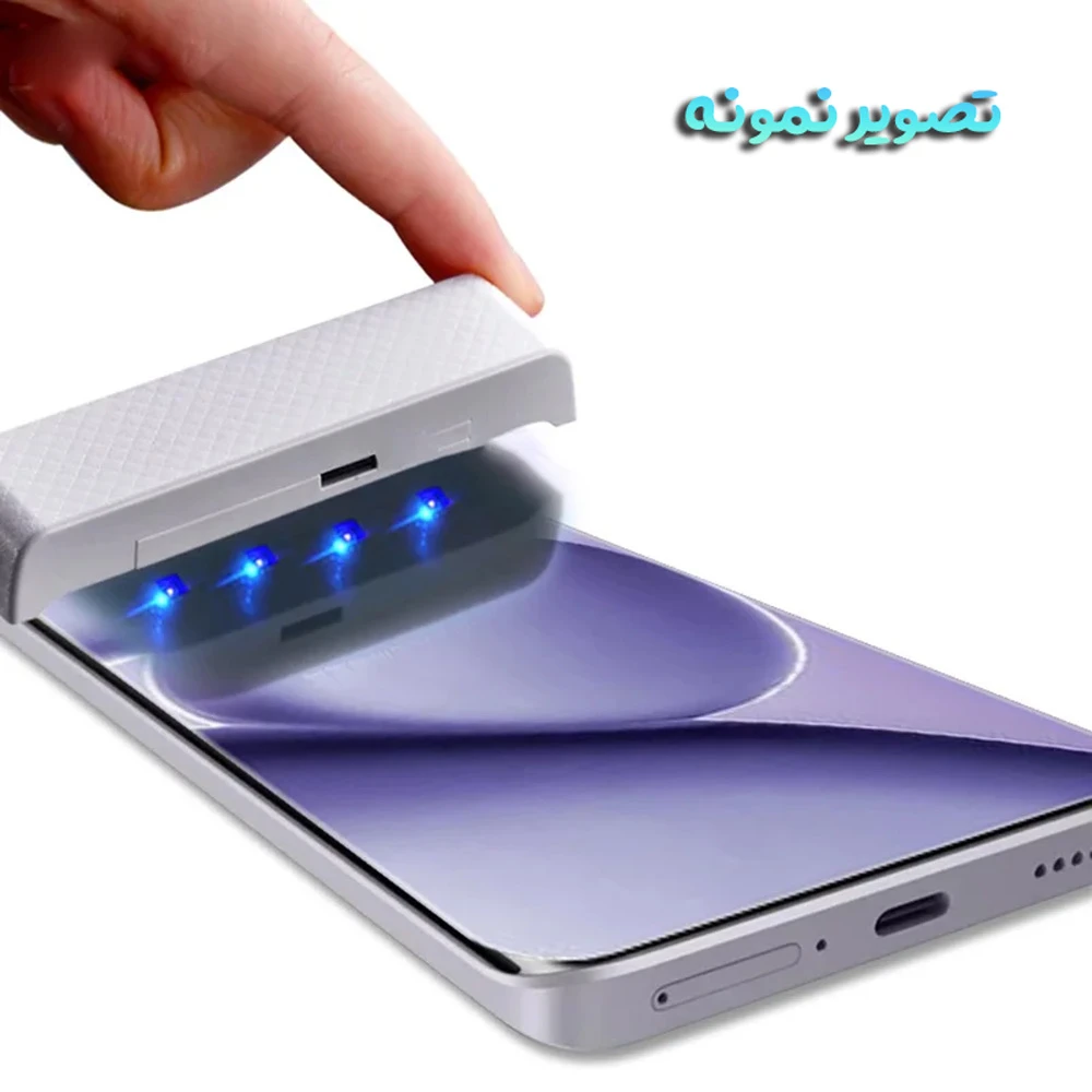 گلس تمام صفحه UV شفاف Xiaomi Mi Note 10 مارک LITO