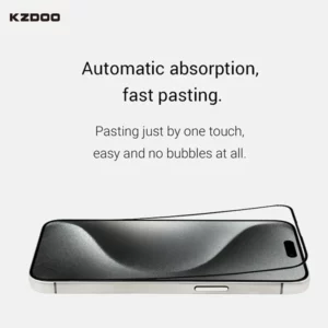 گلس تمام صفحه iPhone 16 Pro مارک KZDOO