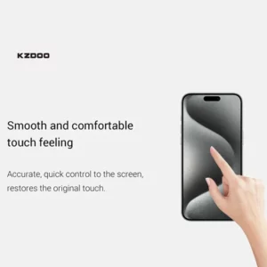 گلس تمام صفحه iPhone 16 مارک KZDOO