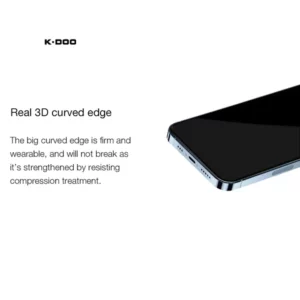 گلس تمام صفحه iPhone 16 مارک KZDOO