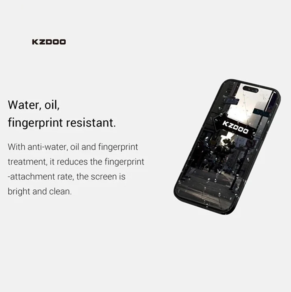 گلس تمام صفحه iPhone 16 مارک KZDOO