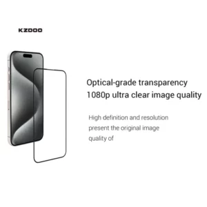 گلس تمام صفحه iPhone 17 Pro Max مارک KZDOO