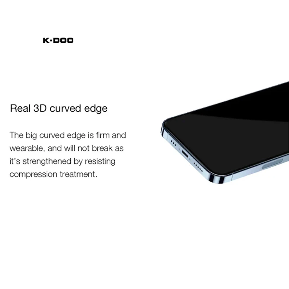 گلس تمام صفحه iPhone 17 Pro Max مارک KZDOO