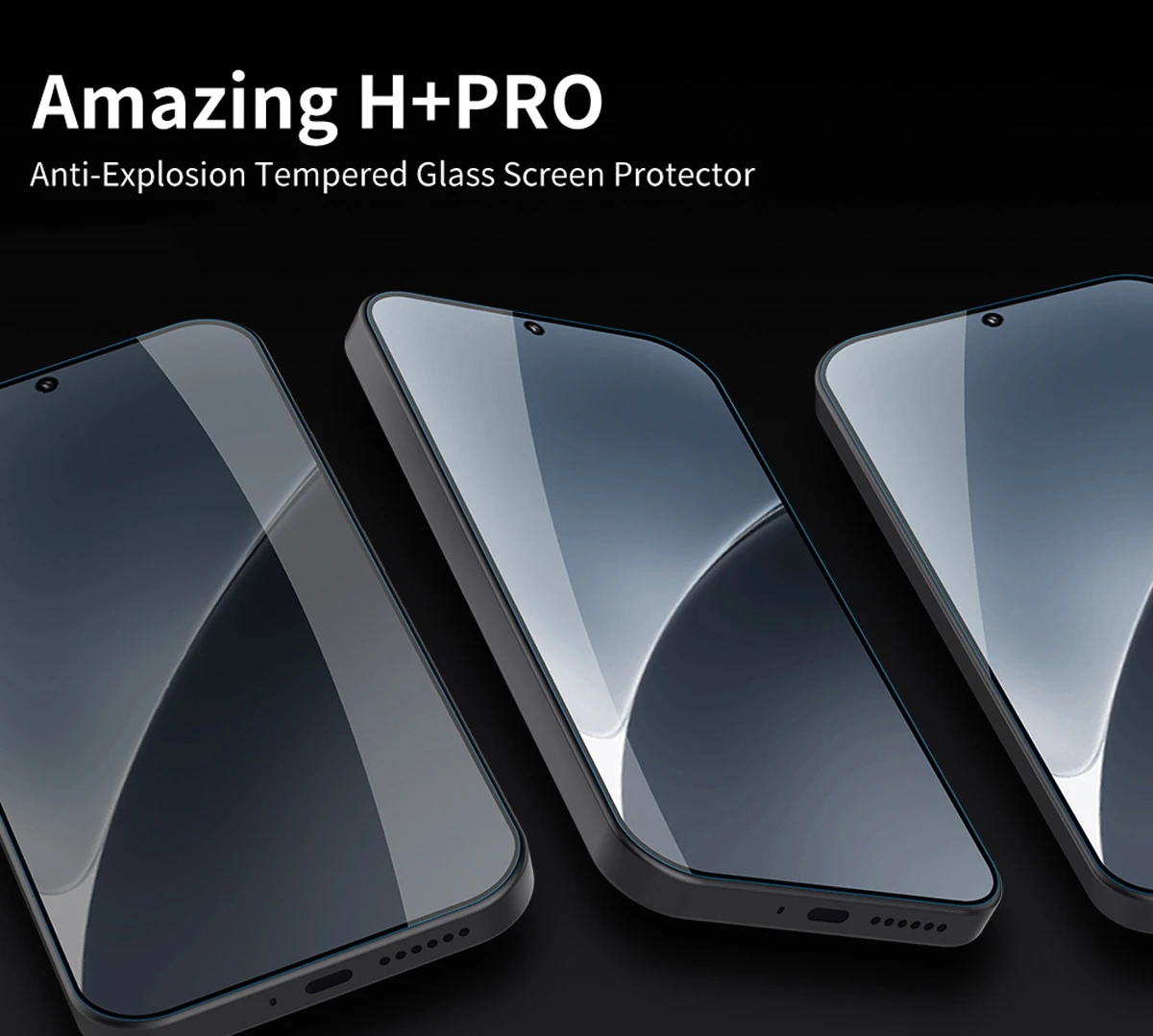 گلس شیشه ای Xiaomi 17 Pro مارک نیلکین مدل H+Pro