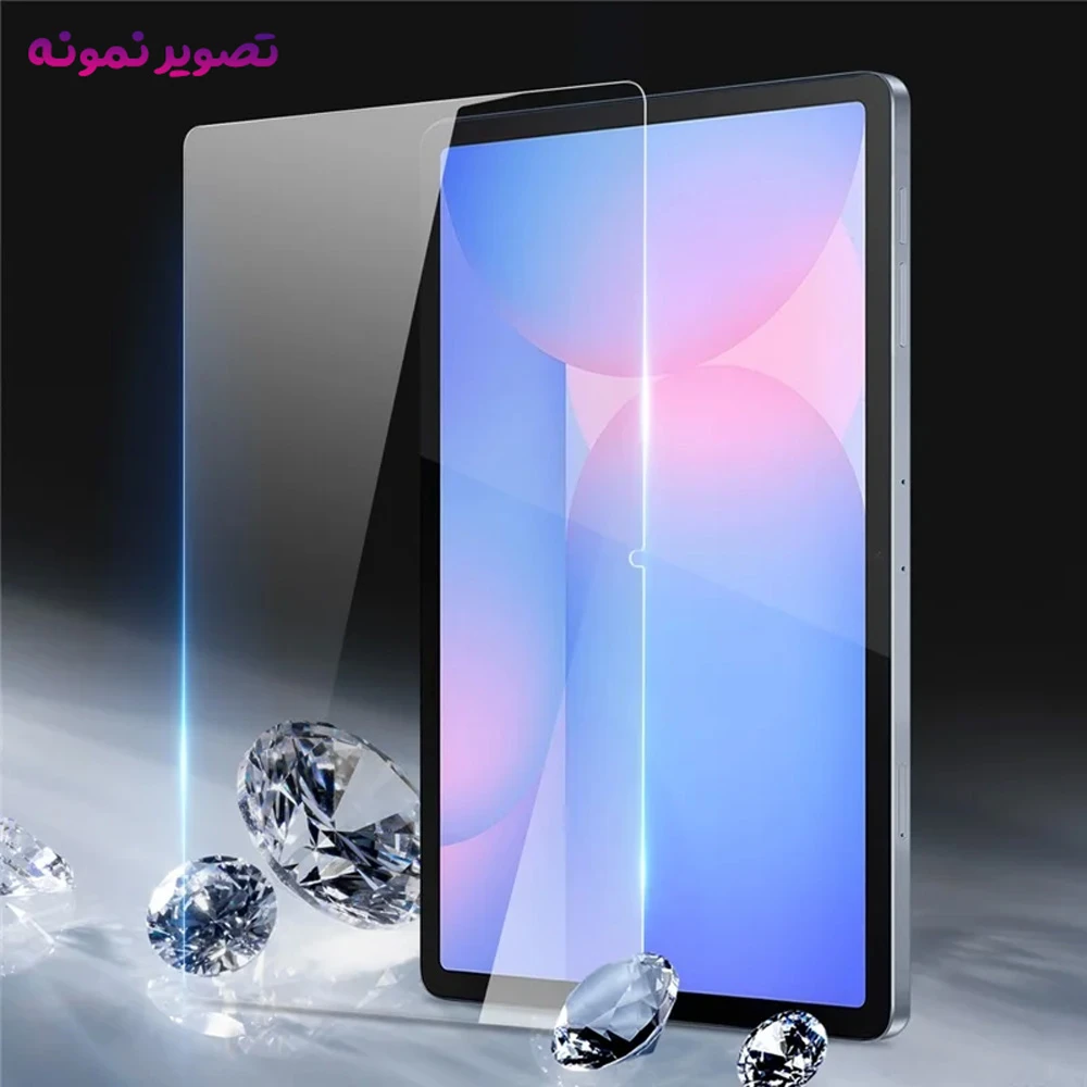 گلس شیشه‌ای شفاف تبلت Samsung Galaxy Tab S10 FE