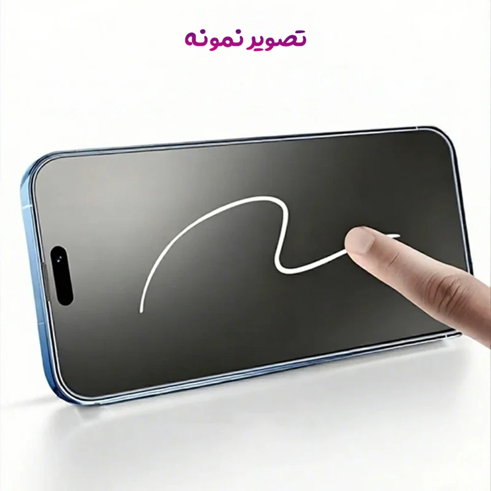 گلس شیشه‌ای مات iPhone 17 Pro Max برند KUSA