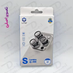 محافظ لنز دوربین رینگی iPhone 17 مارک LITO مدل S+ Camera
