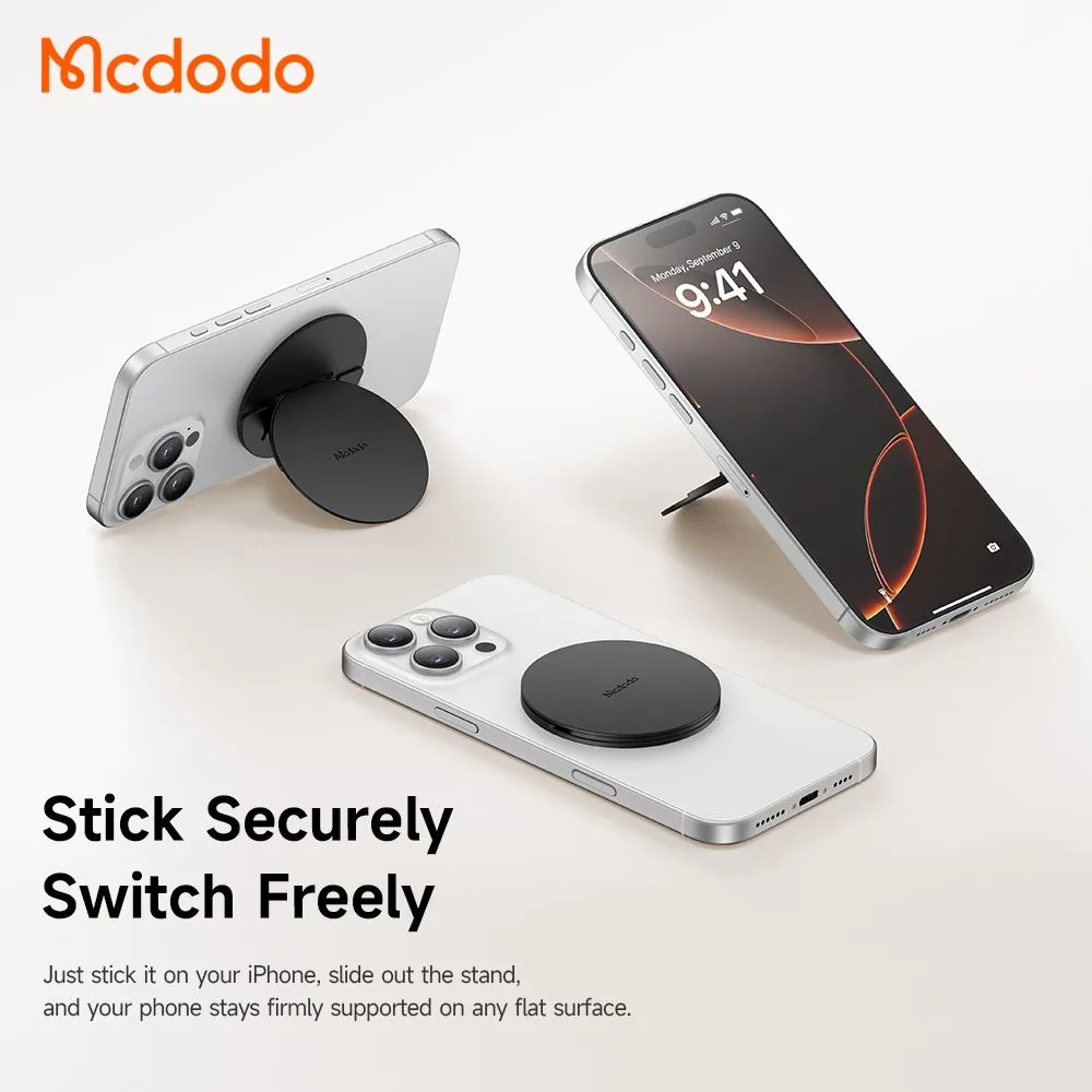 پاپ سوکت و هولدر انگشتی چرمی مگنتی برند مک دودو مدل Mcdodo MR-7910