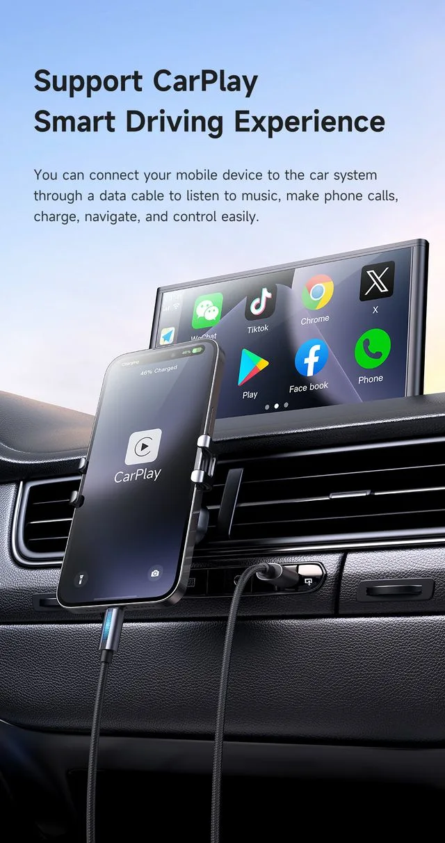 کابل شارژ 3 آمپر لایتنینگ USB-A به Lightning دارای نورپردازی LED طول 1.2متر برند مک دودو مدل Mcdodo CA-5660