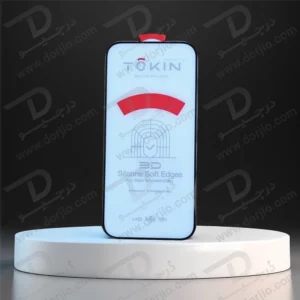 گلس فریم سیلیکونی ایربگ دار iPhone 17 Pro Max مارک TOKIN