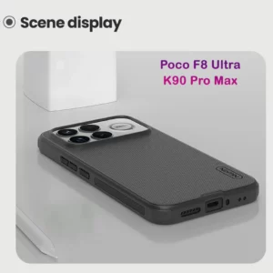 قاب ضدضربه Poco F8 Ultra مارک نیلکین مدل Super Frosted Shield Pro