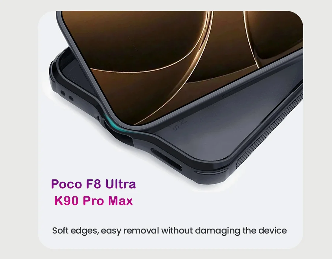 قاب ضدضربه Poco F8 Ultra مارک نیلکین مدل Super Frosted Shield Pro