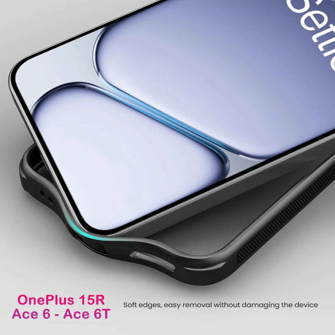 قاب ضدضربه دودی OnePlus 15R مارک نیلکین مدل Super Frosted Shield Pro Clear