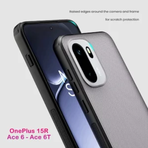 قاب ضدضربه دودی OnePlus Ace 6T مارک نیلکین مدل Super Frosted Shield Pro Clear