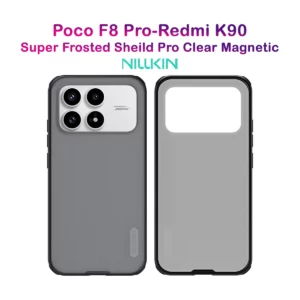 قاب ضدضربه دودی Redmi K90 مارک نیلکین مدل Super Frosted Shield Pro Clear