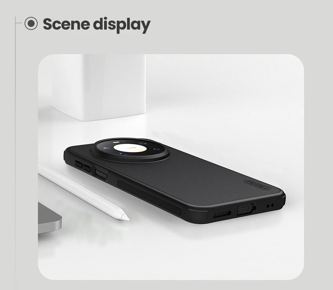 قاب ضدضربه مگنتی Huawei Mate 80 Pro Max مارک نیلکین مدل Super Frosted Shield Pro Magnetic