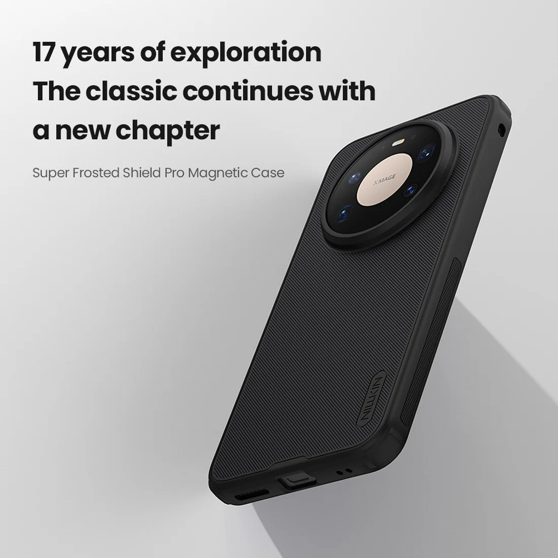 قاب ضدضربه مگنتی Huawei Mate 80 Pro Max مارک نیلکین مدل Super Frosted Shield Pro Magnetic