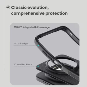 قاب ضدضربه مگنتی Huawei Mate 80 Pro Max مارک نیلکین مدل Super Frosted Shield Pro Magnetic