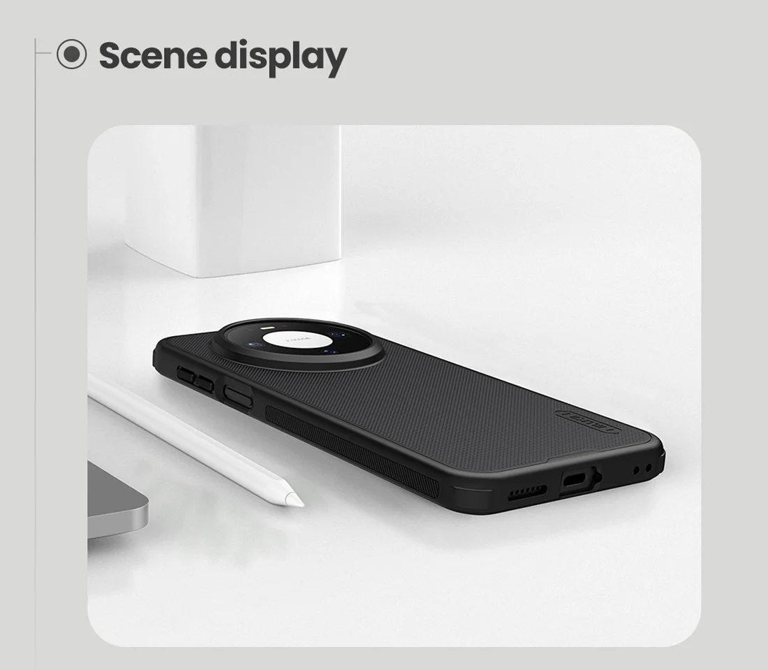 قاب ضدضربه مگنتی Huawei Mate 80 مارک نیلکین مدل Super Frosted Shield Pro Magnetic