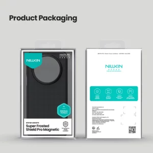 قاب ضدضربه مگنتی Huawei Mate 80 مارک نیلکین مدل Super Frosted Shield Pro Magnetic