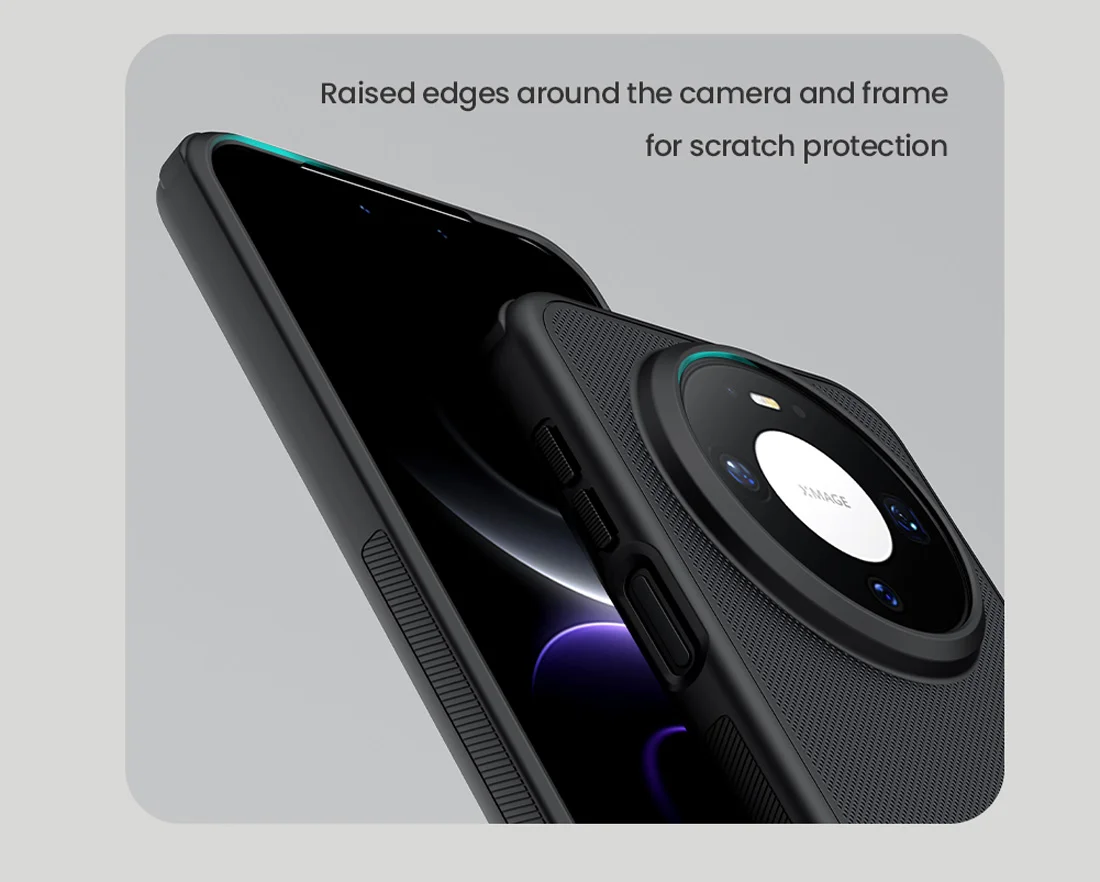 قاب ضدضربه مگنتی Huawei Mate 80 مارک نیلکین مدل Super Frosted Shield Pro Magnetic