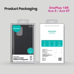 قاب ضدضربه مگنتی OnePlus Ace 6 مارک نیلکین مدل Super Frosted Shield Pro Magnetic