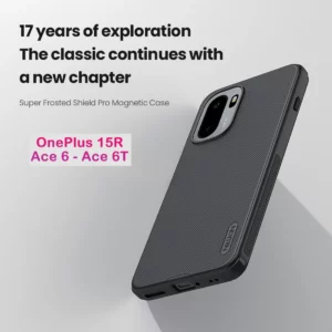 قاب ضدضربه مگنتی OnePlus Ace 6 مارک نیلکین مدل Super Frosted Shield Pro Magnetic
