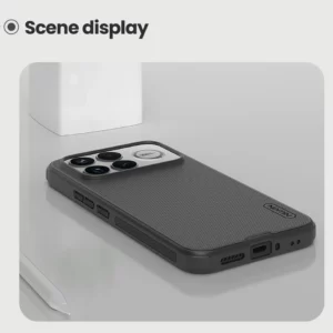 قاب ضدضربه مگنتی Xiaomi Redmi K90 Pro Max مارک نیلکین مدل Super Frosted Shield Pro Magnetic