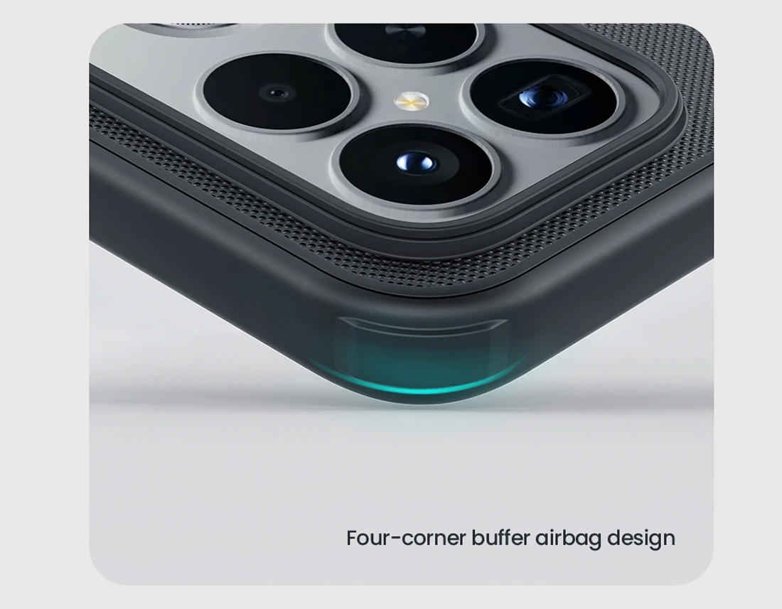 قاب ضدضربه مگنتی Xiaomi Redmi K90 Pro Max مارک نیلکین مدل Super Frosted Shield Pro Magnetic