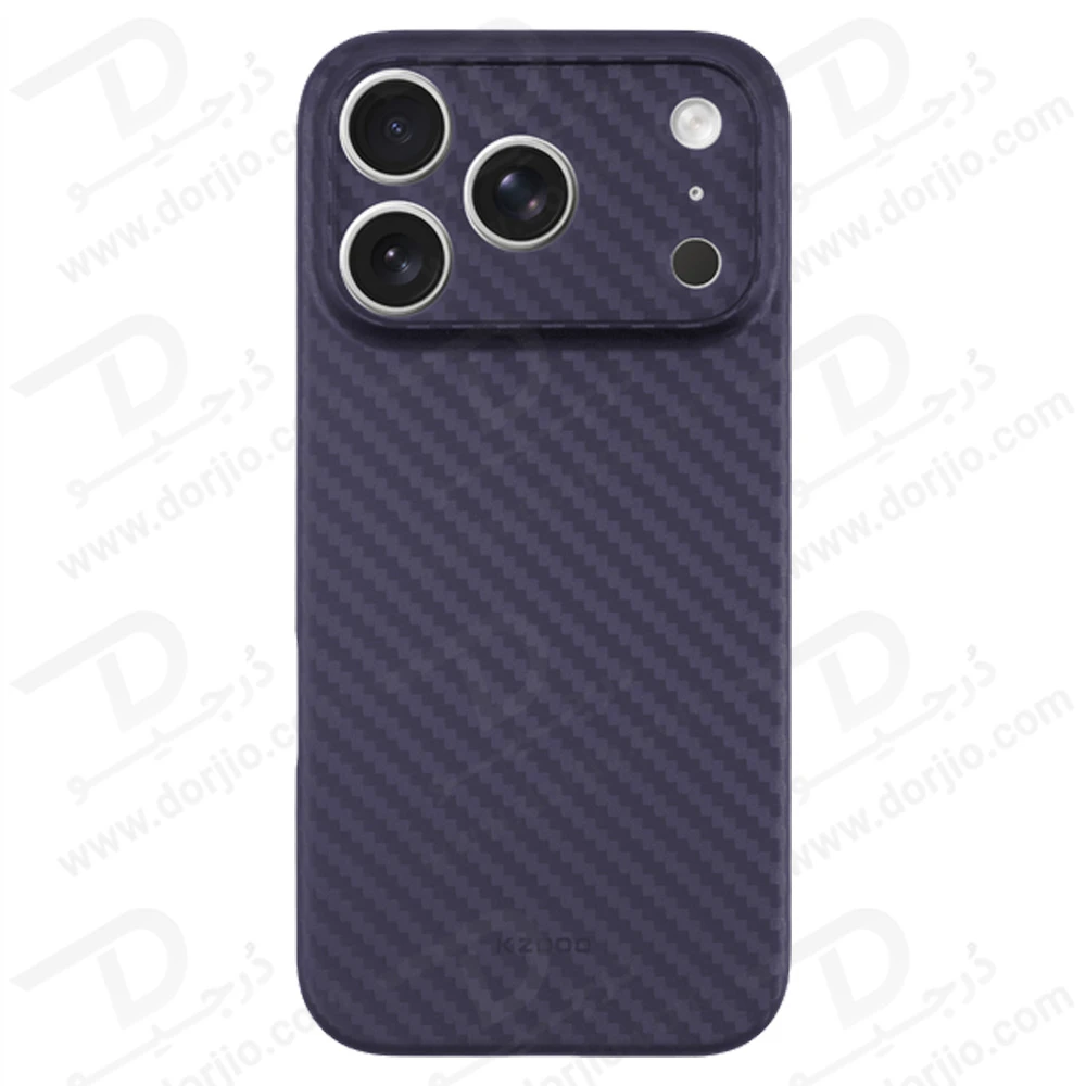 قاب محافظ کربنی iPhone 17 Pro Max مدل Air Carbons مارک KZDOO