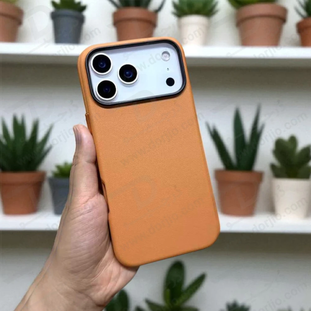 قاب چرمی iPhone 17 Pro Max مدل Noble مارک KZDOO