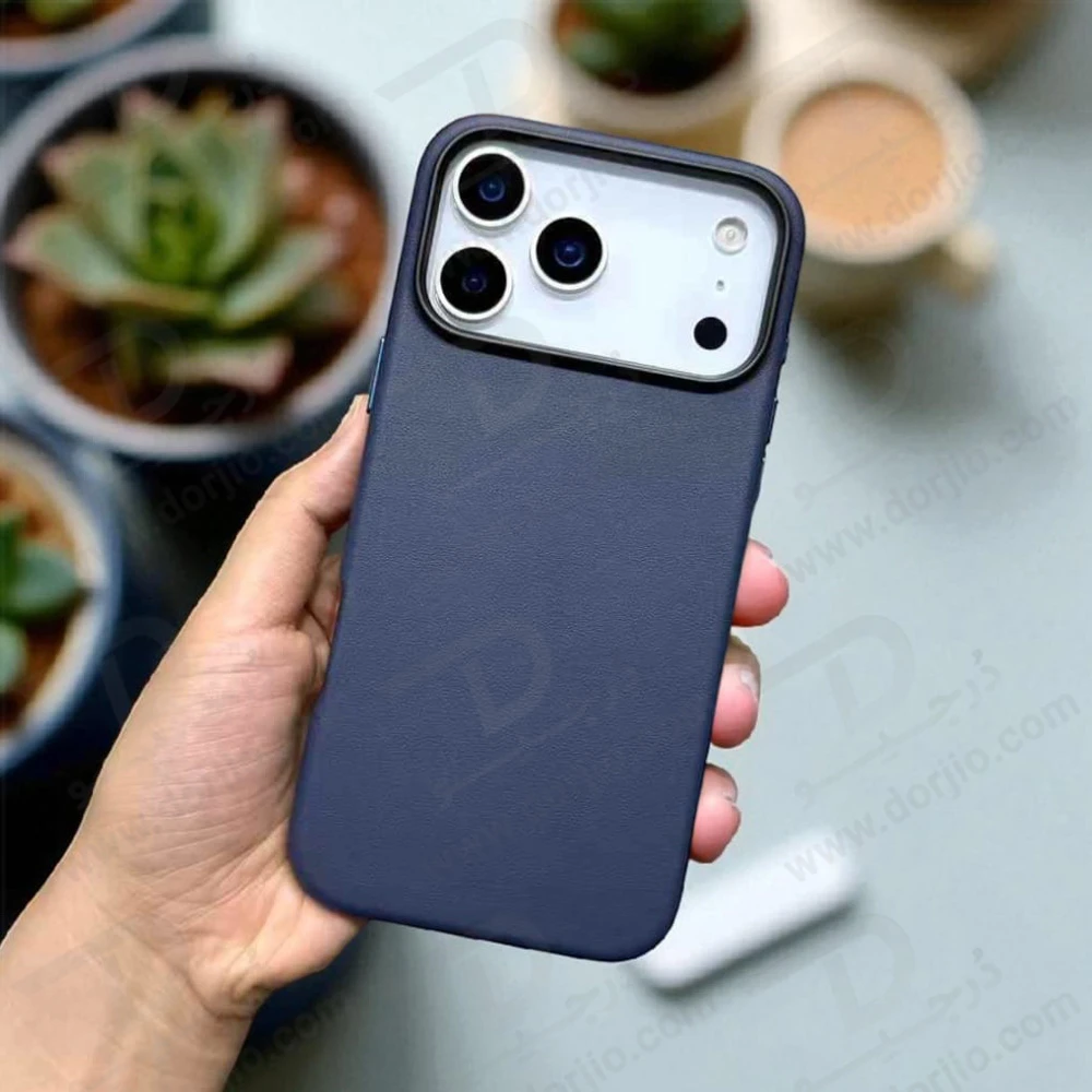 قاب چرمی iPhone 17 Pro Max مدل Noble مارک KZDOO